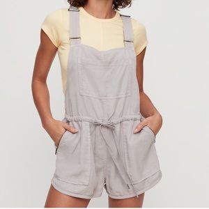 Aritzia Wilfred Free Beatriz Shortalls Romper